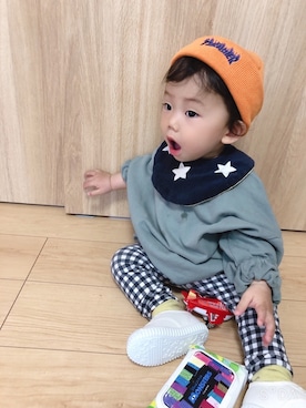 そうぱんまんさん（キッズ・70cm）の春コーディネート