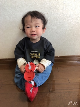 そうぱんまんさん（キッズ・70cm）の春コーディネート