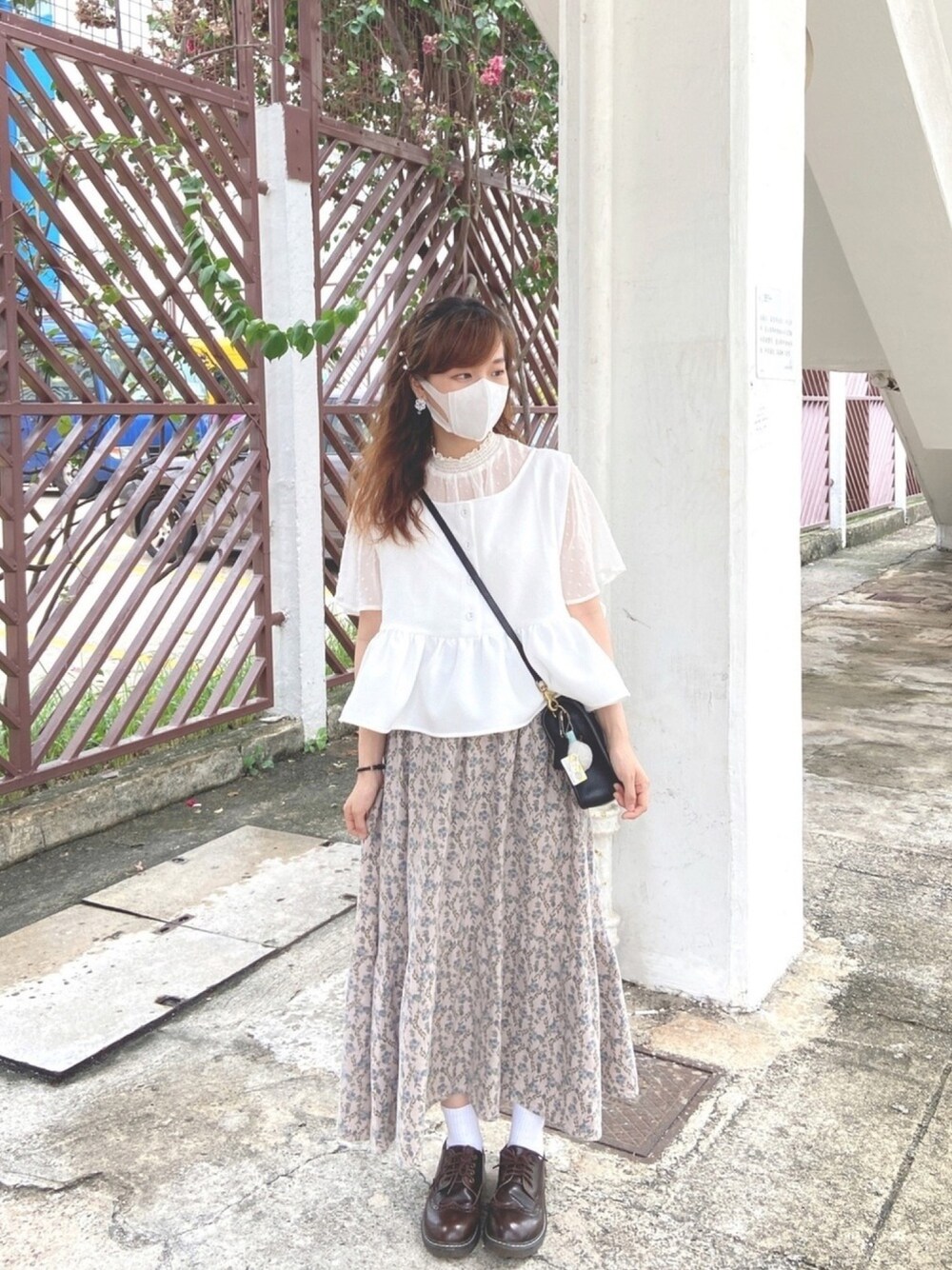 ロペピクニック シャーリングドビードットブラウス 38 ROPE' PICNIC（ロペピクニック）の「シャーリングドビードット