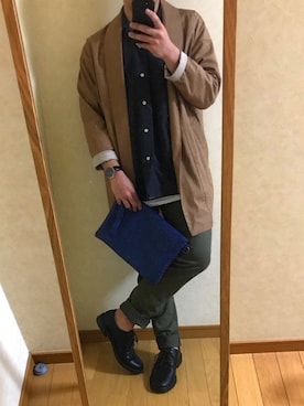 「Daniel Wellington」｜「アイテム（デニムジャケット）」を使った、DA---JUさん（メンズ・165cm）の春コーディネート