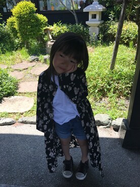 「こどもの日」｜「アイテム（ワンピース/ドレス）」を使った、ゆあときどきのあさん（キッズ・100cm）の春コーディネート