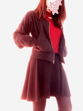 「ARROW（アロー）のアイテム（ジャケット/アウター）」を使った、のんちゃんさん（レディース・148cm）の冬コーディネート