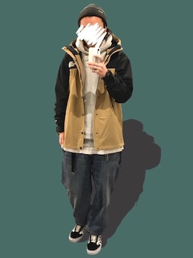 「やっぱりストリートが好き」｜「アイテム（マウンテンパーカー）」を使った、pivo14さん（メンズ・181cm）の秋コーディネート