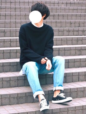 とっしーさん（メンズ・184cm）の春コーディネート