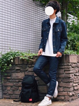 「Paul Smith（ポールスミス）のアイテム（ジャケット/アウター）」を使った、とっしーさん（メンズ・184cm）の秋コーディネート