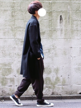 「CONVERSE（コンバース）のCONVERSE (コンバース）　JACK PURCELL　ジャックパーセル　（スニーカー）」を使った、とっしーさん（メンズ・184cm）の秋コーディネート