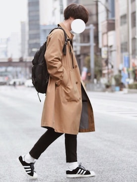 とっしーさん（メンズ・184cm）の冬コーディネート