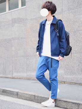 とっしーさん（メンズ・184cm）の春コーディネート