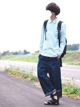 とっしーさん（メンズ・184cm）の春コーディネート