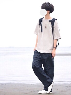 とっしーさん（メンズ・184cm）の夏コーディネート