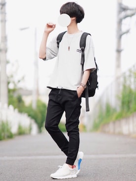 「WILD THINGS（ワイルドシングス）のアイテム」を使った、とっしーさん（メンズ・184cm）の春コーディネート