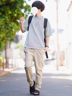 とっしーさん(メンズ・184cm)の春コーディネート