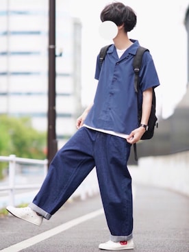 とっしーさん(メンズ・184cm)の春コーディネート