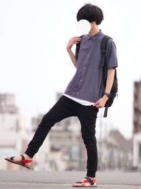 とっしーさん(メンズ・183cm)の夏コーディネート