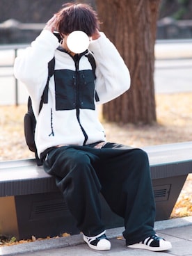 とっしーさん（メンズ・184cm）の冬コーディネート