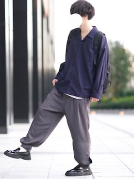 「DOOPZ（ドープス）のDOOPZ バックパック（バックパック/リュック）」を使った、とっしーさん（メンズ・184cm）の冬コーディネート