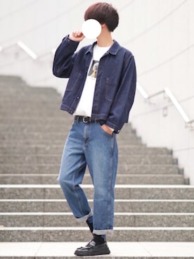 とっしーさん（メンズ・184cm）の春コーディネート