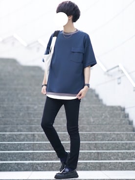 とっしーさん(メンズ・184cm)の春コーディネート