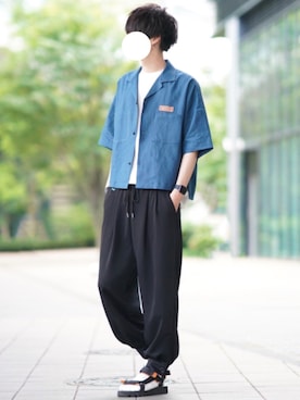 とっしーさん(メンズ・184cm)の春コーディネート