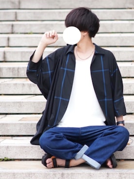 とっしーさん(メンズ・184cm)の夏コーディネート