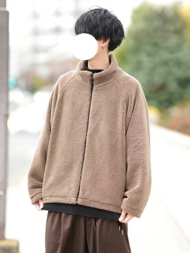 「DOOPZ（ドープス）のアイテム（ブルゾン）」を使った、とっしーさん（メンズ・184cm）の秋コーディネート