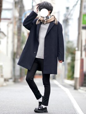 全身gu のメンズ人気ファッションコーディネート 季節 12月 2月 Wear