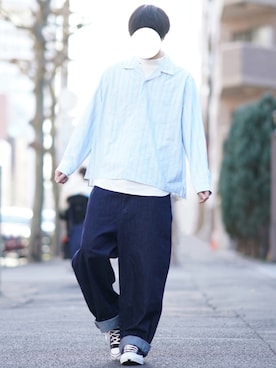 とっしーさん（メンズ・184cm）の春コーディネート