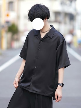 「アイテム（ピアス（両耳用））」を使った、とっしーさん（メンズ・184cm）の春コーディネート