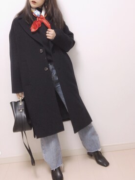 コマじろうさん（レディース・149cm）の冬コーディネート