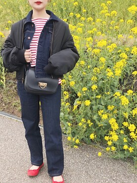 「ボーター」｜コマじろうさん（レディース・149cm）の春コーディネート