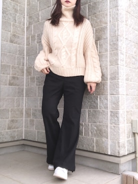 コマじろうさん（レディース・149cm）の冬コーディネート