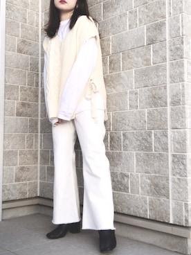 コマじろうさん（レディース・149cm）の春コーディネート