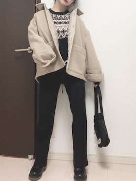 コマじろうさん(レディース・149cm)の冬コーディネート