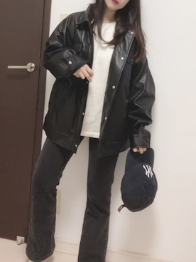コマじろうさん(レディース・149cm)の冬コーディネート