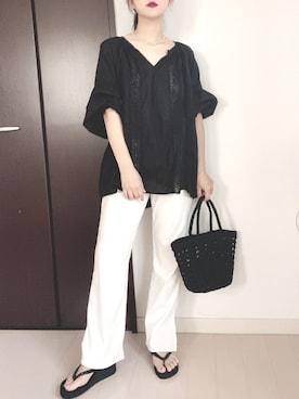 コマじろうさん（レディース・149cm）の夏コーディネート