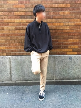 「着物」｜「アイテム（スラックス）」を使った、Matoさん（メンズ・175cm）の春コーディネート