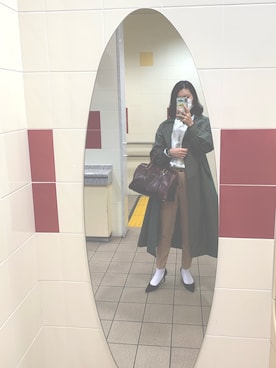 「AIGNER（アイグナー）のアイテム」を使った、おまみ🦋🍃さん（レディース・156cm）の冬コーディネート
