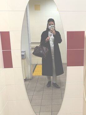 「AIGNER（アイグナー）のアイテム」を使った、おまみ🦋🍃さん（レディース・156cm）の冬コーディネート