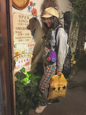 「FIG&VIPER（フィグアンドバイパー）のアイテム（デニムジャケット）」を使った、kaoruさん（レディース・165cm）の春コーディネート
