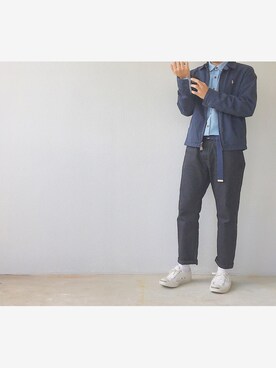 「CONVERSE（コンバース）のCONVERSE コンバース ジャック パーセル / JACK PURCEL（スニーカー）」を使った、Hiroさん（メンズ・170cm）の春コーディネート
