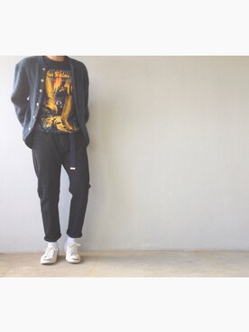 「CONVERSE（コンバース）のCONVERSE コンバース ジャック パーセル / JACK PURCEL（スニーカー）」を使った、Hiroさん（メンズ・170cm）の秋コーディネート