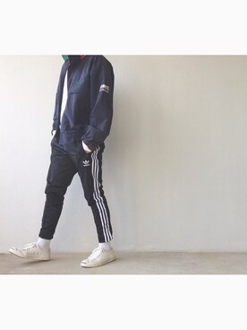 「CONVERSE（コンバース）のCONVERSE コンバース ジャック パーセル / JACK PURCEL（スニーカー）」を使った、Hiroさん（メンズ・170cm）の秋コーディネート