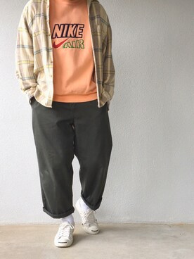 「CONVERSE（コンバース）のCONVERSE コンバース ジャック パーセル / JACK PURCEL（スニーカー）」を使った、Hiroさん（メンズ・170cm）の冬コーディネート