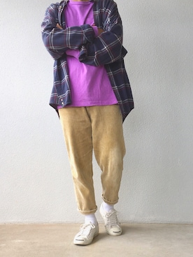 「CONVERSE（コンバース）のCONVERSE コンバース ジャック パーセル / JACK PURCEL（スニーカー）」を使った、Hiroさん（メンズ・170cm）の冬コーディネート