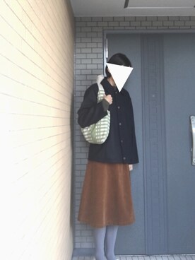 「Johanna Gullichsen」｜「アイテム（ステンカラーコート）」を使った、kuさん（レディース・168cm）の秋コーディネート