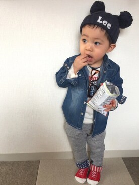 ＊SK.HRR＊さん（キッズ・80cm）の春コーディネート