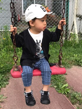 ＊SK.HRR＊さん（キッズ・80cm）の夏コーディネート