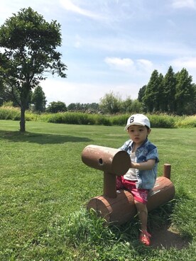 ＊SK.HRR＊さん（キッズ・80cm）の夏コーディネート