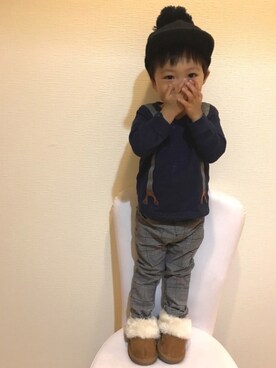 ＊SK.HRR＊さん（キッズ・80cm）の秋コーディネート