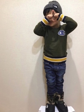 ＊SK.HRR＊さん（キッズ・100cm）の冬コーディネート